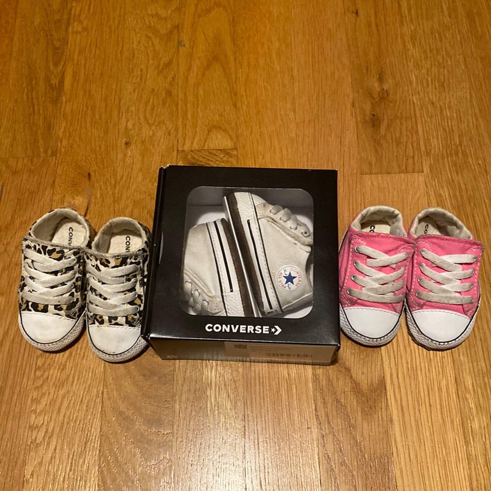 Converse Crib booties bundle